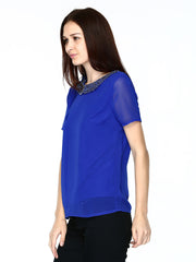 Vero Moda Women Blue Top