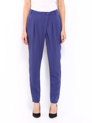 Vero Moda Women Purple Trousers