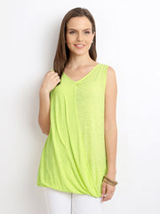 United Colors of Benetton Women Green Top