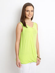 United Colors of Benetton Women Green Top
