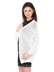 Vero Moda Women White Shrug