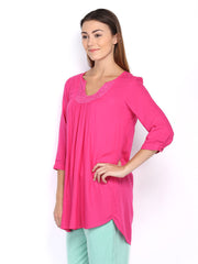 Vero Moda Women Pink Tunic