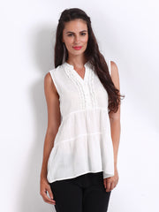 Vero Moda Women White Top
