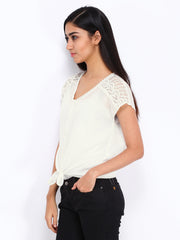 Vero Moda Women White Top