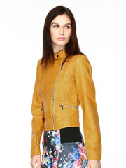 Vero Moda Women Mustard Yellow Jacket