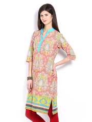 Vishudh Women Multi-Coloured Printed Kurta