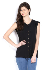 W Women Black Top