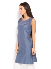 W Women Blue Kurta