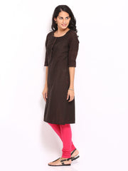 W Women Brown Kurta