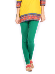 W Women Green Churidar