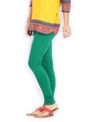 W Women Green Churidar