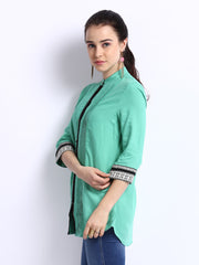 W Women Green Tunic