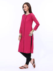 Wishful by W Women Pink Kurta