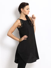 W Women Black Kurta