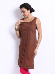 W Women Brown Kurta