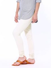 W Women Off-White Churidar Leggings