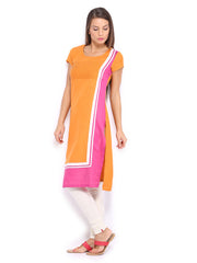 W Women Orange Kurta