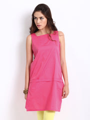 W Women Pink Kurta