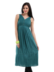 W Women Teal Kurta