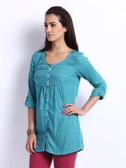 W Women Blue Tunic