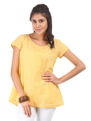 W Women Yellow Top