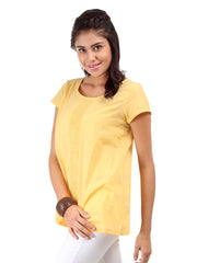 W Women Yellow Top