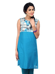 W Women Blue Kurta