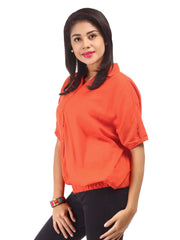W Women Orange Top