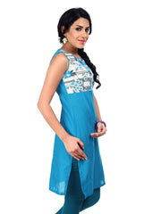 W Women Blue Kurta