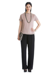 Wendell Rodricks for Stylista Women Dusty Pink Frosted Blush Top