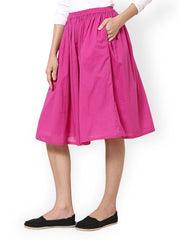 Westhreads Pink Midi Skirt
