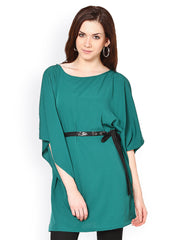 Westhreads Women Teal Kaftan Tunic