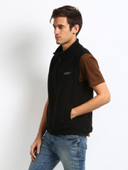 Wildcraft Unisex Black Fleece Jacket