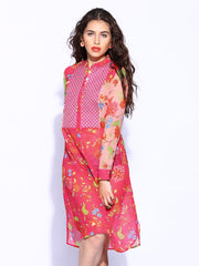 Wills Signature by Payal Pratap Women Pink Printed Tunic