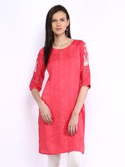 Wishful by W Women Pink Kurta