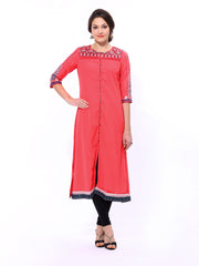 Wishful by W Women Pink Kurta