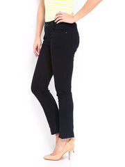 Wrangler Women Black Drew Slim Fit Jeans