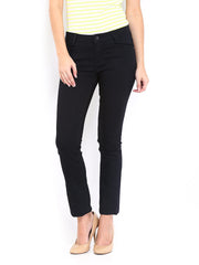 Wrangler Women Black Drew Slim Fit Jeans