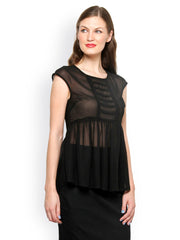 XnY Women Black Top
