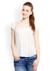 XnY Women Cream-Coloured Top