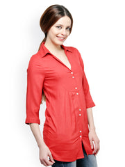 XnY Women Red Top