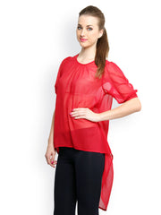 XnY Women Red Top