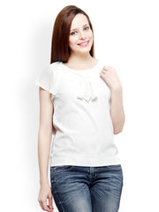XnY Women Cream-Coloured Top