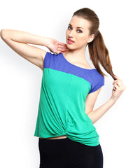 XnY Women Green Top