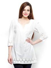 XnY Women Cream-Coloured Top