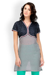 Yepme Women Black Printed Kurti