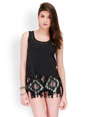 Yepme Women Black Top