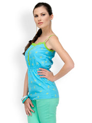 Yepme Women Blue Printed Top