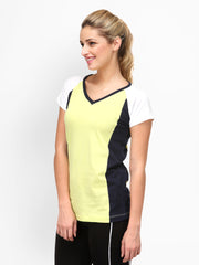 Yepme Women Yellow T-shirt