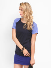 Yepme Women Navy T-shirt